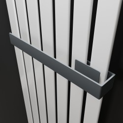 Anthracite Towel Bar for King & Queen Radiators