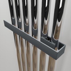Anthracite Towel Bar for King & Queen Radiators