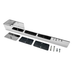 Chrome Towel Bar for King & Queen Radiators 450mm
