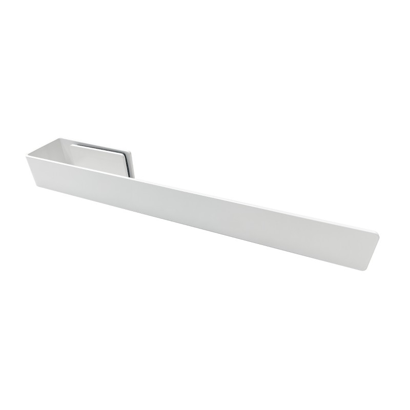 White Towel Bar for King & Queen Radiators 450mm