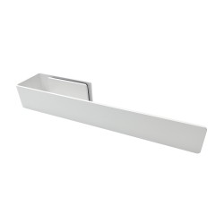 White Towel Bar for King & Queen Radiators 350mm