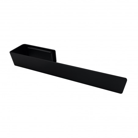 Black Towel Bar for King & Queen Radiators 350mm