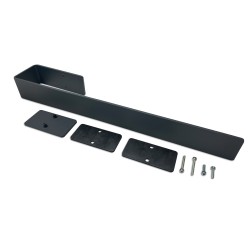 Anthracite Towel Bar for King & Queen Radiators 450mm