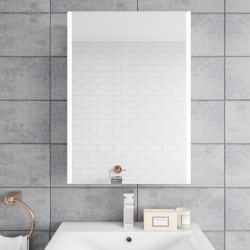 Pavo LED 1 Door Mirror Cabinet 500 x 700mm - Insitu