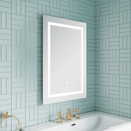 Picture Frame Styled LED Mirror 500 x 700mm