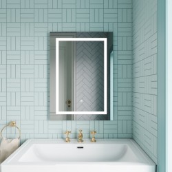 Picture Frame Styled LED Mirror 500 x 700mm - Insitu