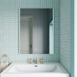 Ambient LED Mirror 600 x 800mm - Insitu