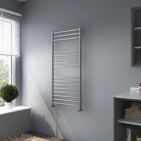 Brushed Stainless Steel Towel Rail - 600 x 1200mm