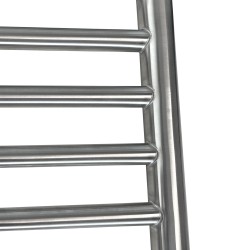 Brushed Stainless Steel Towel Rail - 600 x 1200mm