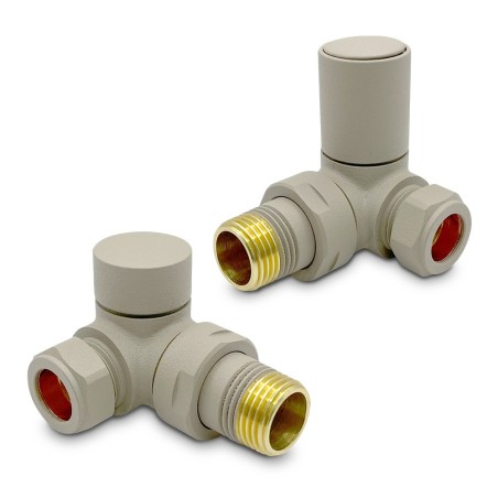 Cappuccino Radiator Valves Corner