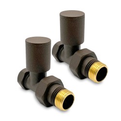Mocha Radiator Valves Straight