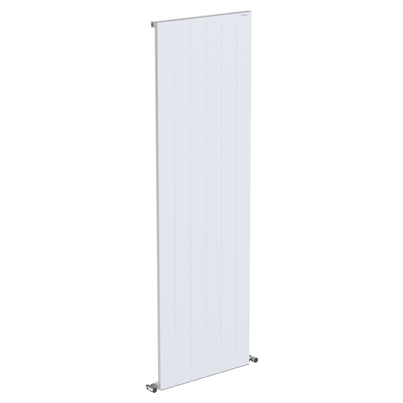 Radyal Tower Single Designer White Aluminium Vertical Radiator - 565 x 1800mm Radyal Tower Single Designer White Aluminium Vertical Radiator - 565 x 1800mm