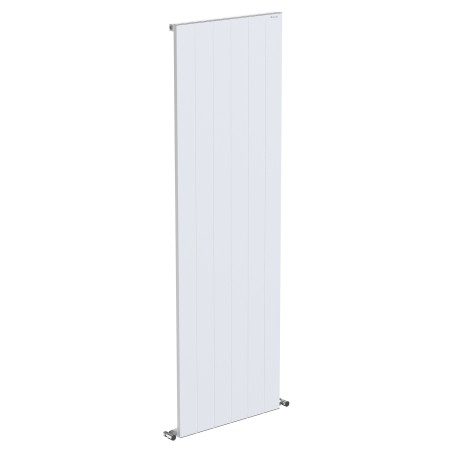 Radyal Tower Single Designer White Aluminium Vertical Radiator - 565 x 1800mm