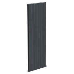 Radyal Tower Bold Double Designer Anthracite Aluminium Vertical Radiator - 565 x 1800mm