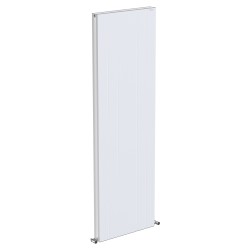 Radyal Tower Double Designer White Aluminium Vertical Radiator - 565 x 1800mm
