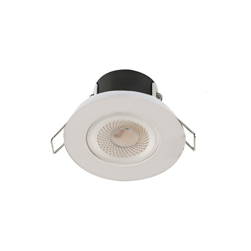 LED Dimmable Spotlight Downlight IP65 Waterproof – White Bezel - Multi-Buy Discount LED Dimmable Spotlight Downlight IP65 Waterproof – White Bezel - Multi-Buy Discount