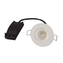 LED Dimmable Spotlight Downlight IP65 Waterproof – White Bezel - Multi-Buy Discount
