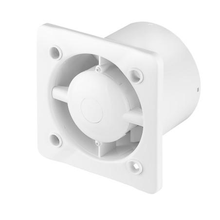 100mm Turbo Bathroom Extractor Fan with Timer – Chrome Cover