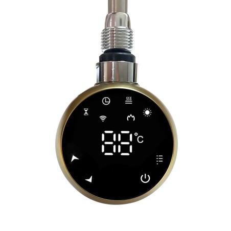 Athena Brushed Brass WIFI Thermostatic Electric Heating Element