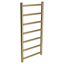 Vertis Designer  Brushed Brass PVD Plated Stainless Steel Towel Rail - 400 x 800mm