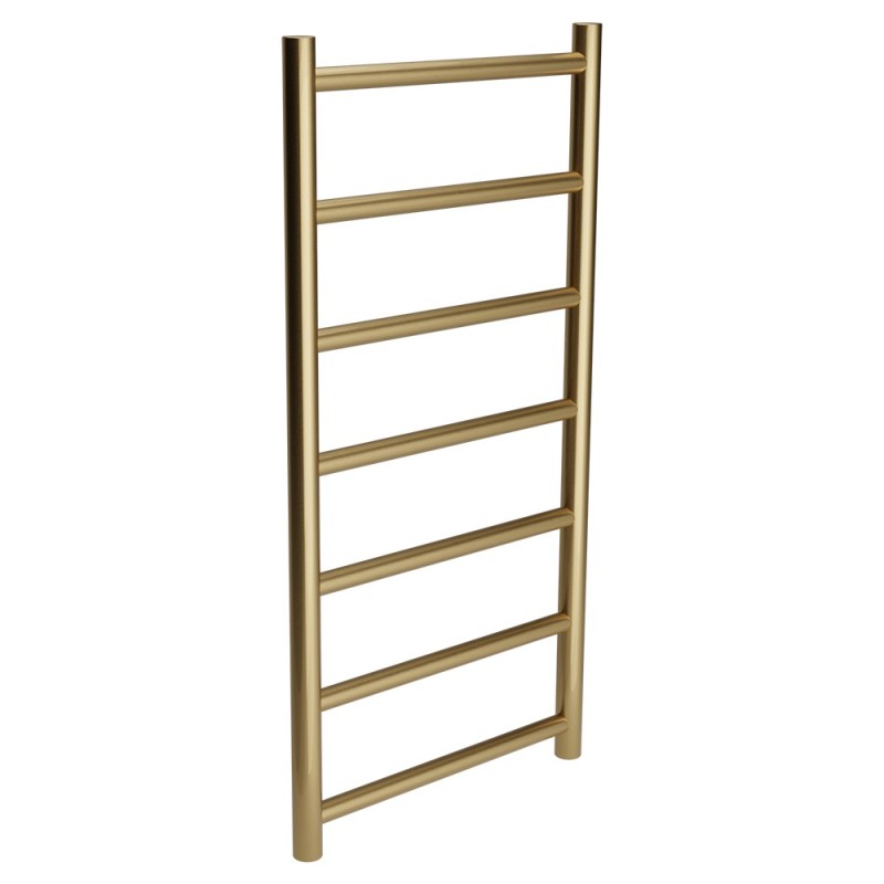 Vertis Designer  Brushed Brass PVD Plated Stainless Steel Towel Rail - 400 x 800mm