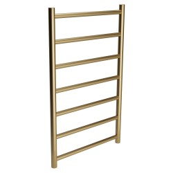 Vertis Designer  Brushed Brass PVD Plated Stainless Steel Towel Rail - 500 x 800mm