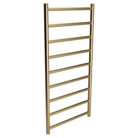 Vertis Designer  Brushed Brass PVD Plated Stainless Steel Towel Rail - 500 x 1000mm