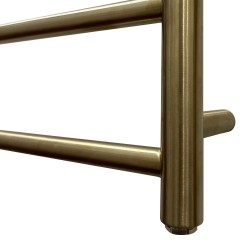 Vertis Designer  Brushed Brass PVD Plated Stainless Steel Towel Rail - 400 x 800mm