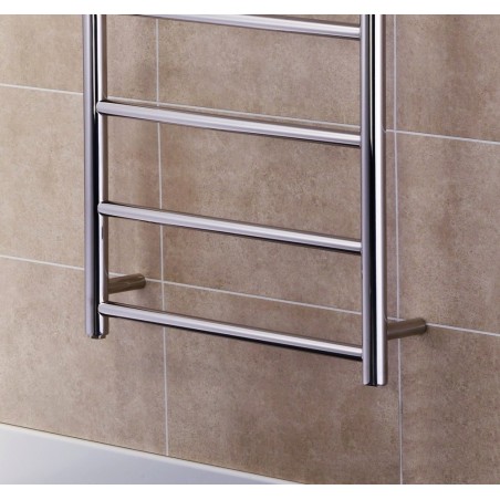 Vertis Designer Polished Stainless Steel Towel Rail - 500 x 800mm