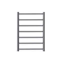 Vertis Designer Polished Stainless Steel Towel Rail - 600 x 800mm