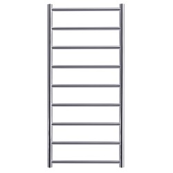 Vertis Designer Polished Stainless Steel Towel Rail - 600 x 1000mm