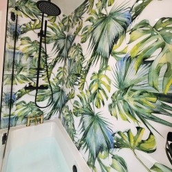 Botanical Acrylic - Showerwall Panel
