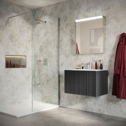 Classico Crema Hydrocore - Showerwall Panels - Insitu