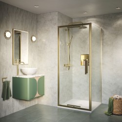 Tundra Marble Hydrocore - Showerwall Panels - Insitu