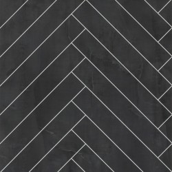 Black Velvet Herringbone Tile Effect - Showerwall Panels