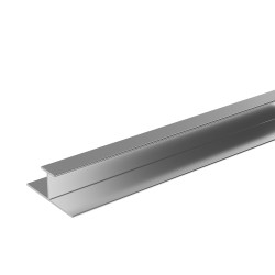 Showerwall H Trim - Polished Silver