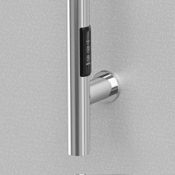 100mm x 1100mm Polished Stainless Steel Dry Electric Coat Robe Hanger Dryer - In-Built Controller