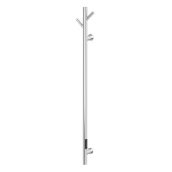 140mm x 1100mm Polished Stainless Steel Dry Electric Coat Robe Hanger Dryer - In-Built Controller