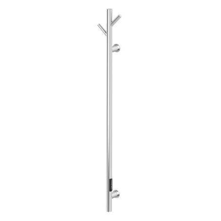 140mm x 1100mm Polished Stainless Steel Dry Electric Coat Robe Hanger Dryer - In-Built Controller