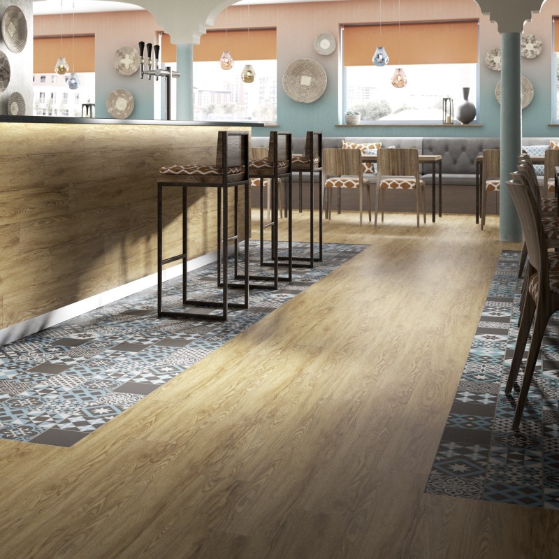 Malmo Bergen Stick Down 'Freedom' LVT Flooring - Plank - 1219mm x 184mm