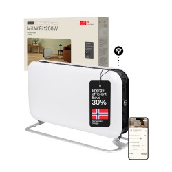 Mill Heat 2000W Designer Electric Free Standing Horizontal Convector Heater