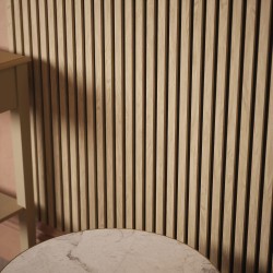 Natural Oak Acoustic Wall Panel - 600mm x 2400mm