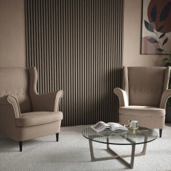 Alder Grey Acoustic Wall Panel - 600mm x 2400mm