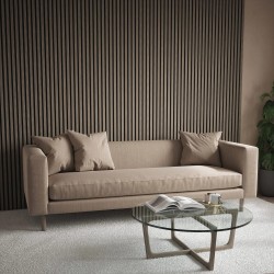Alder Grey Acoustic Wall Panel - 600mm x 2400mm