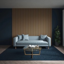 Medium Oak Acoustic Wall Panel - 600mm x 2400mm