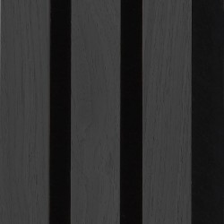 Slate Grey Acoustic Wall Panel - 600mm x 2400mm