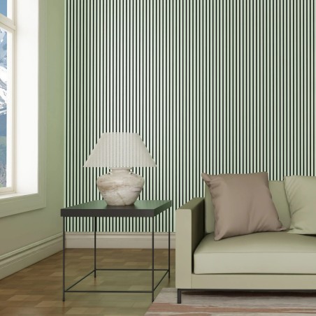Sage Green Acoustic Wall Panel - 600mm x 2400mm