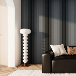 Smokey Blue Acoustic Wall Panel - 600mm x 2400mm