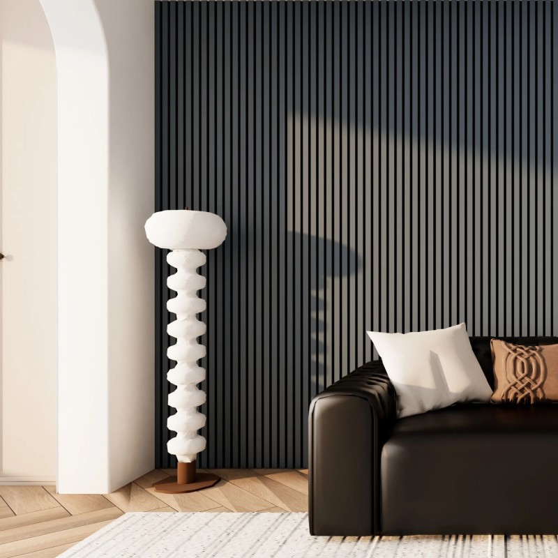 Smokey Blue Acoustic Wall Panel - 600mm x 2400mm