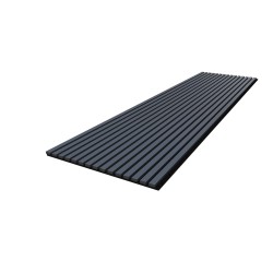 Smokey Blue Acoustic Wall Panel - 600mm x 2400mm